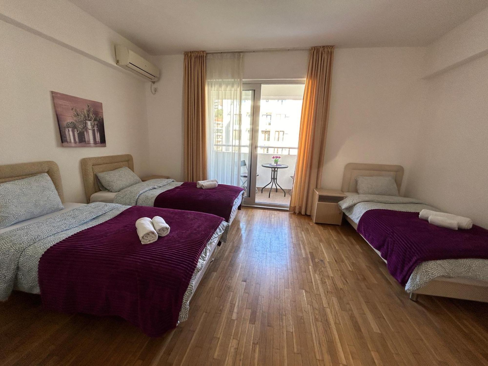 Apartments Mitende Budva Buitenkant foto